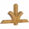 Ekena Millwork Redmond Rough Sawn Timber Gable Bracket, Western Red Cedar, 48"W x 24"H x 4"D x 4"F, 12/12 Pitch GBW048X24X0404RED00RWR - alternate 5
